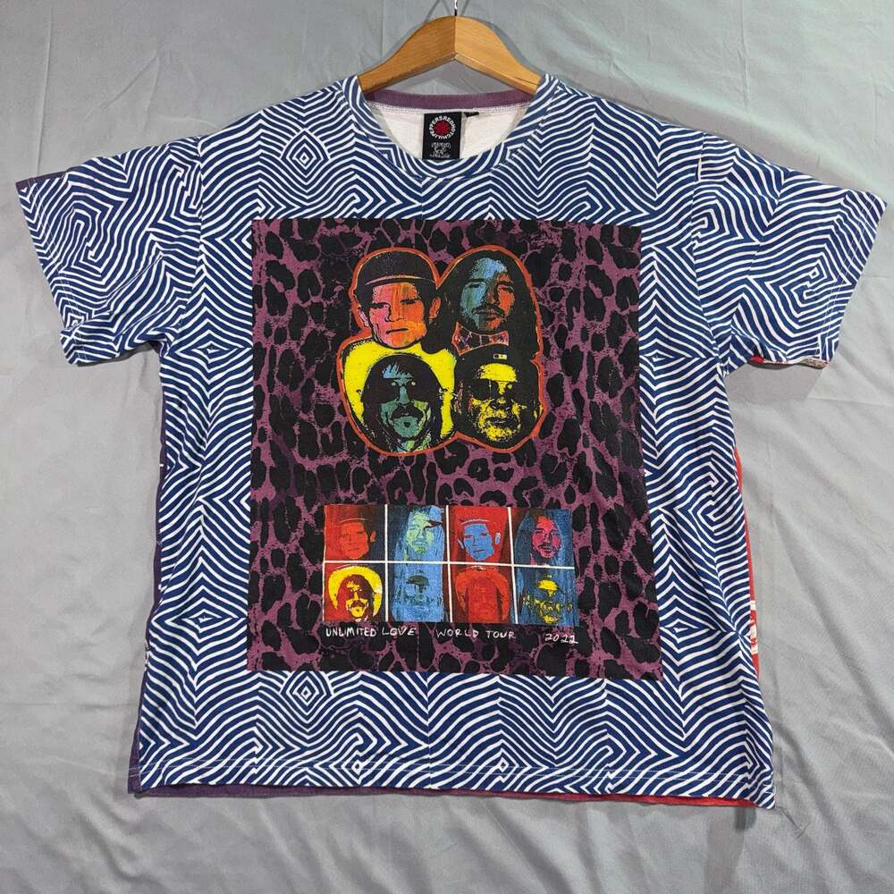 Red Hot Chili Peppers Unlimited Love World Tour 2022 All Over Print T-Shirt